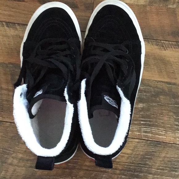 Vans Sk8 Hi,  10, Black & white - Picture 2 of 4